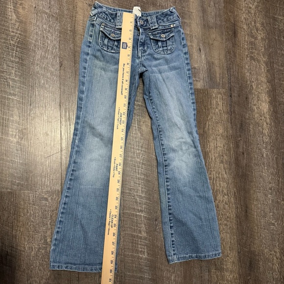 Limited Too VTG Super Hip Girl Jeans size 8 Bell Legs Made in Hong Kong - Picture 4 of 5